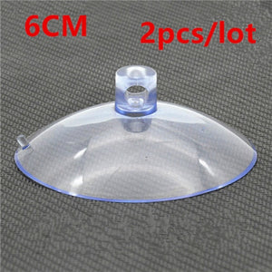 50-20mm Clear Sucker Suction Cups Mushroom Head Strong Vacuum Suckers Hooks Hanger For window decoration wedding Car glass