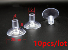 Load image into Gallery viewer, 50-20mm Clear Sucker Suction Cups Mushroom Head Strong Vacuum Suckers Hooks Hanger For window decoration wedding Car glass