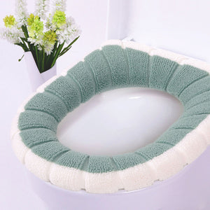 Universal Warm Soft Washable Toilet Seat Cover Mat Set for Home Decor Closestool Mat Seat Case Toilet Lid Cover Accessories