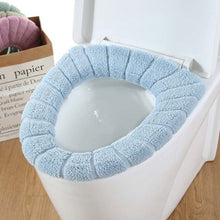 Load image into Gallery viewer, Universal Warm Soft Washable Toilet Seat Cover Mat Set for Home Decor Closestool Mat Seat Case Toilet Lid Cover Accessories