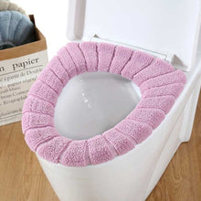 Load image into Gallery viewer, Universal Warm Soft Washable Toilet Seat Cover Mat Set for Home Decor Closestool Mat Seat Case Toilet Lid Cover Accessories