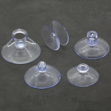 Load image into Gallery viewer, 50-20mm Clear Sucker Suction Cups Mushroom Head Strong Vacuum Suckers Hooks Hanger For window decoration wedding Car glass