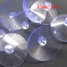 Load image into Gallery viewer, 50-20mm Clear Sucker Suction Cups Mushroom Head Strong Vacuum Suckers Hooks Hanger For window decoration wedding Car glass